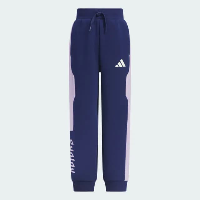 【adidas 愛迪達】運動長褲 童裝 KC5990