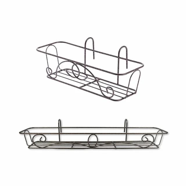 【Gardeners】鐵製植物掛勾長花架-2尺(窗台花架、吊掛植物、植物花架、盆栽容器、植物收納)