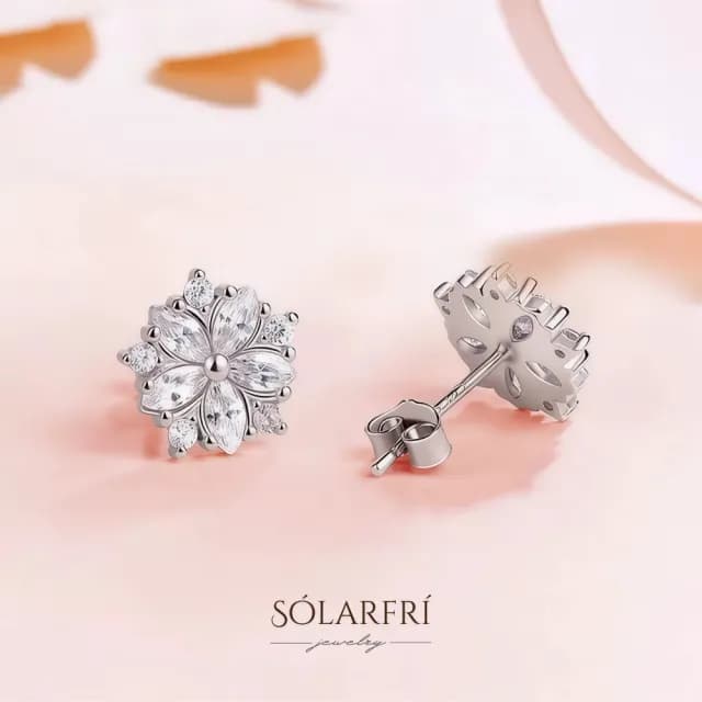 【SOLARFRi】耳針式耳環｜閃耀輕奢小眾款親膚低敏 附品牌禮盒包裝(閨蜜情人女友母親老婆禮物)