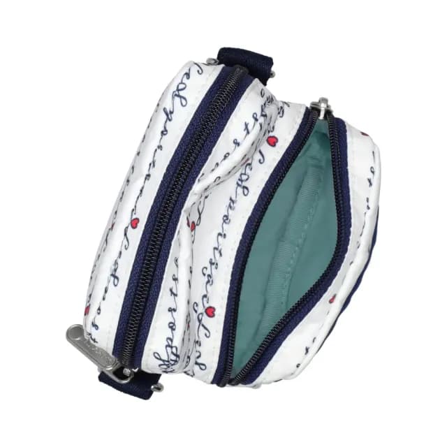 【Lesportsac】迷你手機包 斜背包 隨身包 小包 送禮 禮物 女包 男包 情人節禮物(藍調手札)