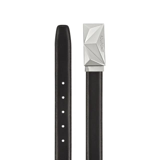 【S.T.Dupont 都彭】APEX D logo系列 男士商務平滑小牛皮帶 腰帶-30mm 父親節禮物 送禮 推薦(9301000)