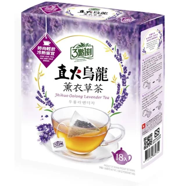 【3點1刻】烏龍茶+花茶任選18入x5盒(四季春/鐵觀音/紅烏龍/薄荷/玫瑰/薰衣草)