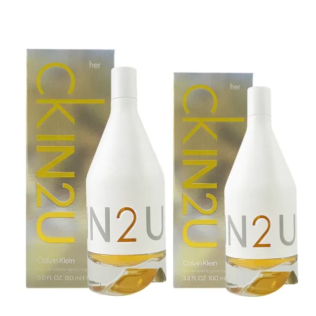 【Calvin Klein】CK IN2U Her 女性淡香水 150ml(平行輸入)