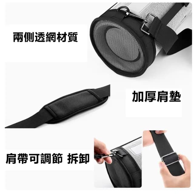 【Godimento】適用 SONY SRS-XG300 音響保護套(PU硬殼收納包 附單肩背帶)
