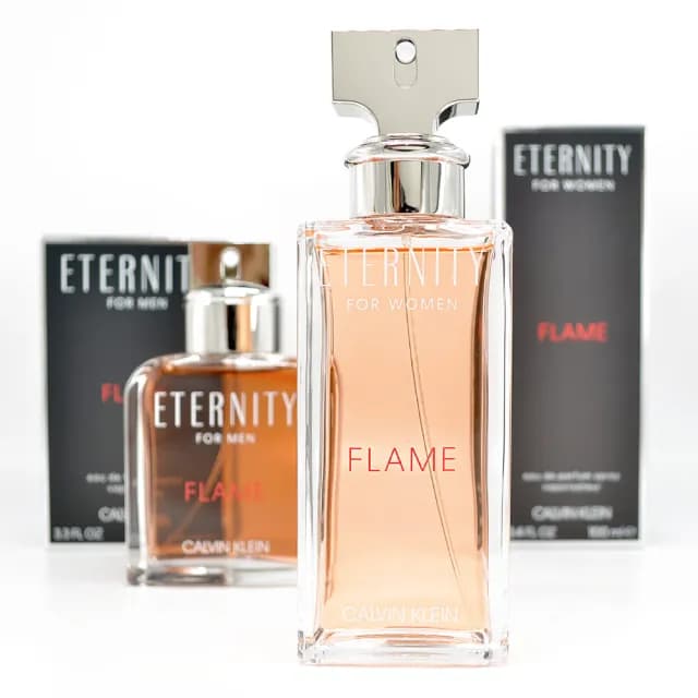 【Calvin Klein】永恆熾愛女性淡香精 100ml(CK Eternity Flame For Women香水 平行輸入)