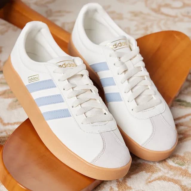 【adidas 愛迪達】VL COURT 2.0 復古休閒鞋 運動鞋 焦糖底 男鞋/女鞋(多款任選)