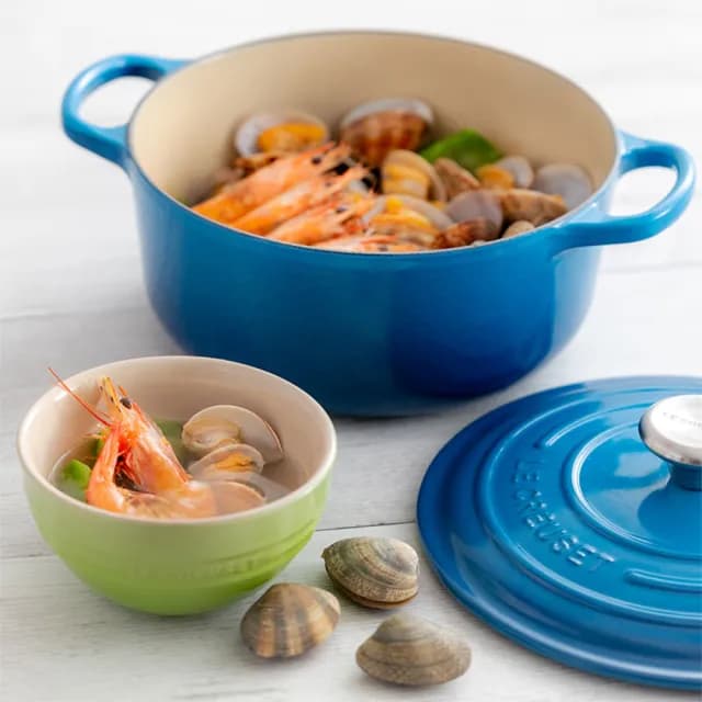 【Le Creuset】瓷器韓式飯碗(蛋白霜)