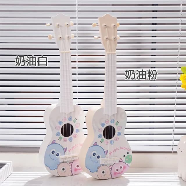 【BLANTH 博蘭仕】21吋烏克麗麗 兒童烏克麗麗(可愛怪獸系列 含全套配件 交換禮物)