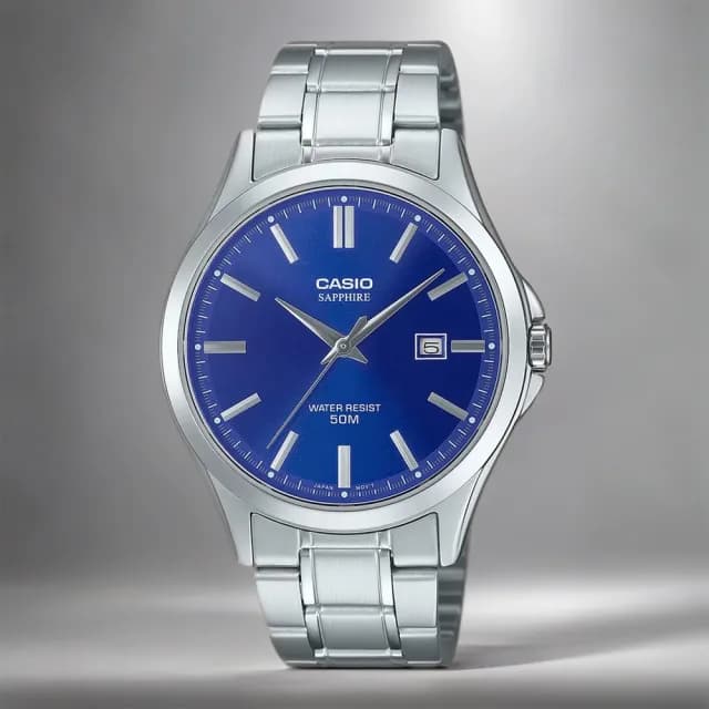 【CASIO 卡西歐】經典大三針 指針日期手錶 考試錶 學生錶 畢業禮物 送禮(MTS-115D-2A1V)
