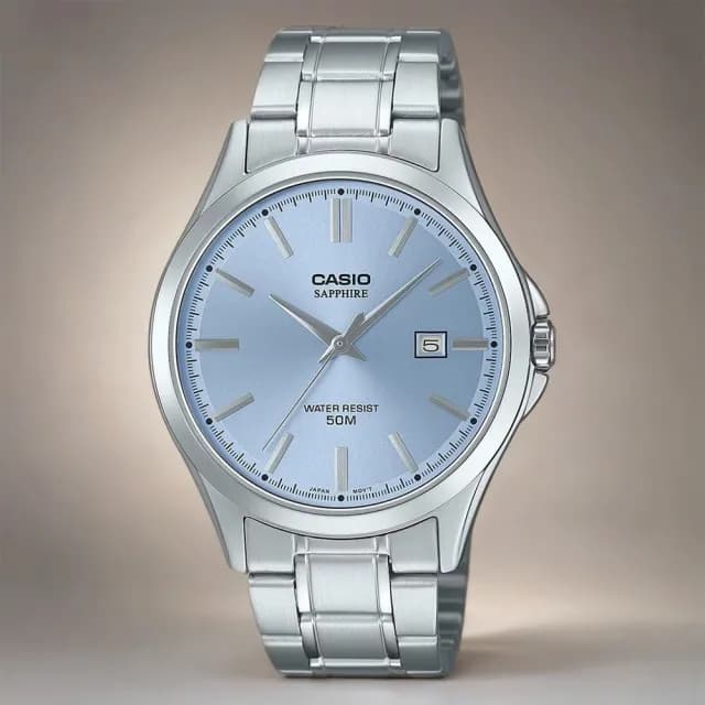 【CASIO 卡西歐】經典大三針 指針日期手錶 考試錶 學生錶 畢業禮物 送禮(MTS-115D-2A2V)