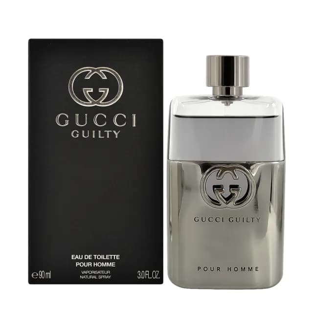 【GUCCI 古馳】罪愛男性淡香水 90ml(Guilty Pour Homme 平行輸入)