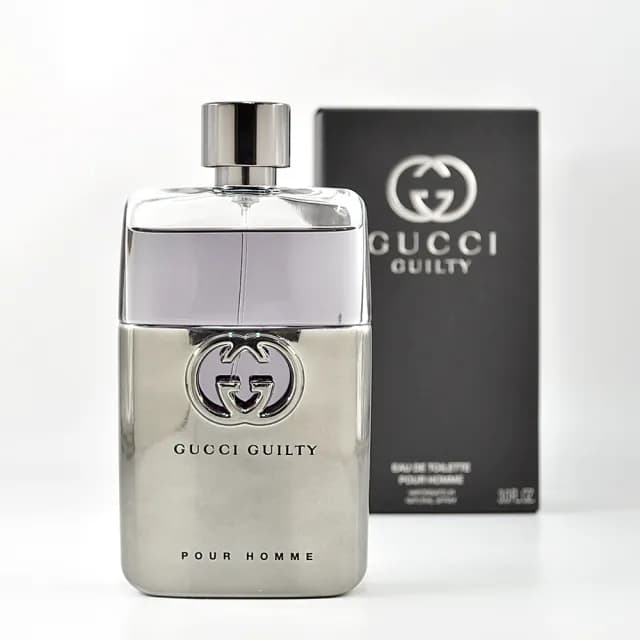 【GUCCI 古馳】罪愛男性淡香水 90ml(Guilty Pour Homme 平行輸入)