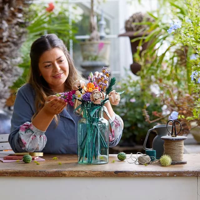 【LEGO 樂高】Botanicals 10280 花束(花束 擺設 居家裝飾 DIY 禮物 情人節禮物)