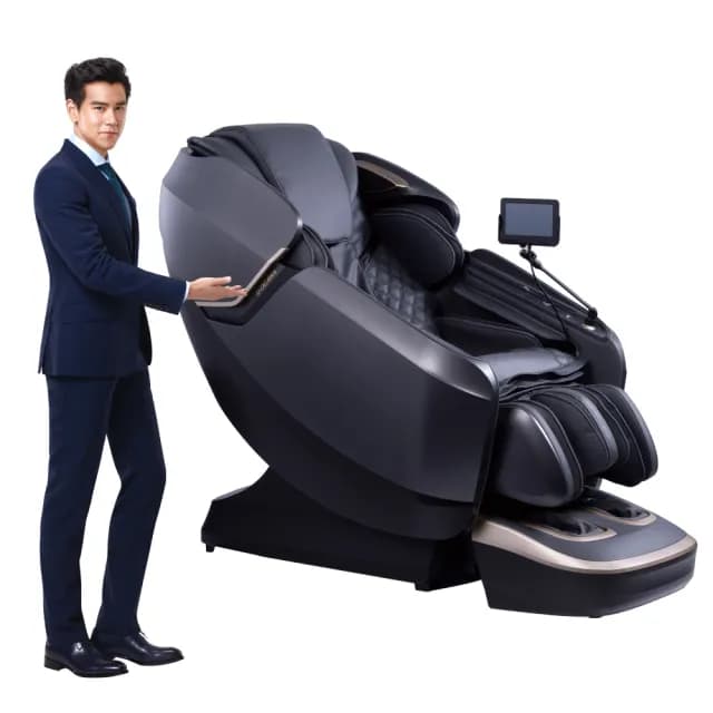 【OGAWA】彭于晏代言 AI芯實力智能大師椅OG-7599(全身按摩、聲控、加熱、疲勞檢測、深層放鬆、足底按摩)