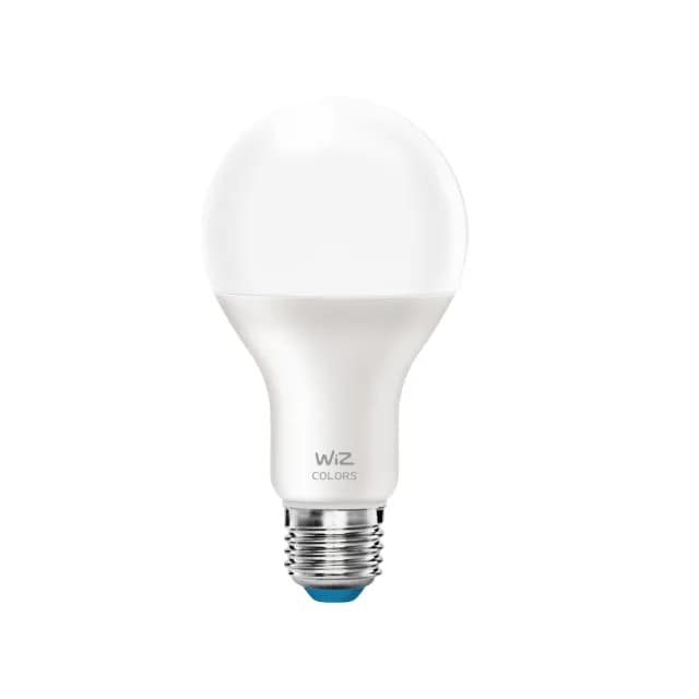 【Philips 飛利浦】2入組｜13W WiZ全彩燈泡 E27燈泡 PW019(可調光調色、智能、1600萬色彩、Wi-Fi、APP控制)