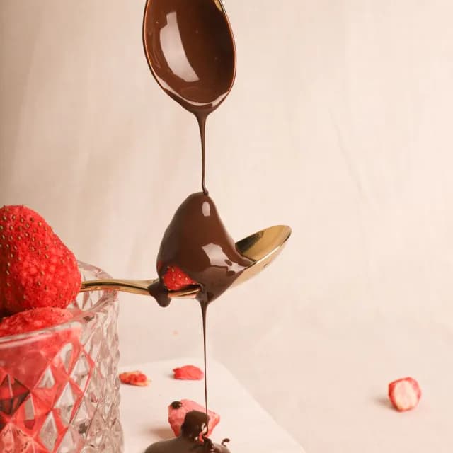 【MyDearStrawberries】超薄層手工黑巧草莓10入獨立袋裝(草莓巧克力/酥脆零嘴/送禮推薦/情人節巧克力)(雙11