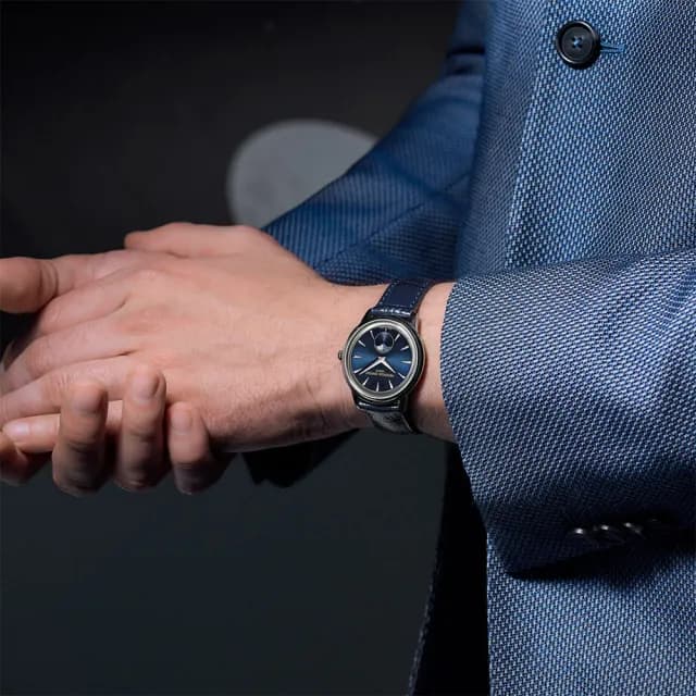 【CONSTANT 康斯登】Classics Moneta Moonphase 月相石英手錶 中性錶 禮物 送禮 推薦(FC-206N3S6)