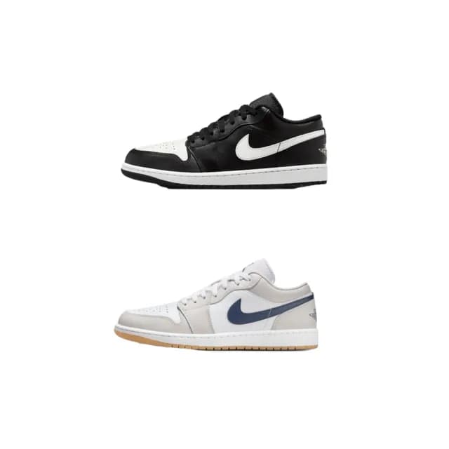 【NIKE 耐吉】運動鞋 休閒鞋 喬丹 低筒 AIR JORDAN 1 LOW 男鞋 藍白黑紅 AJ1 低 多款(HV5968-001&)