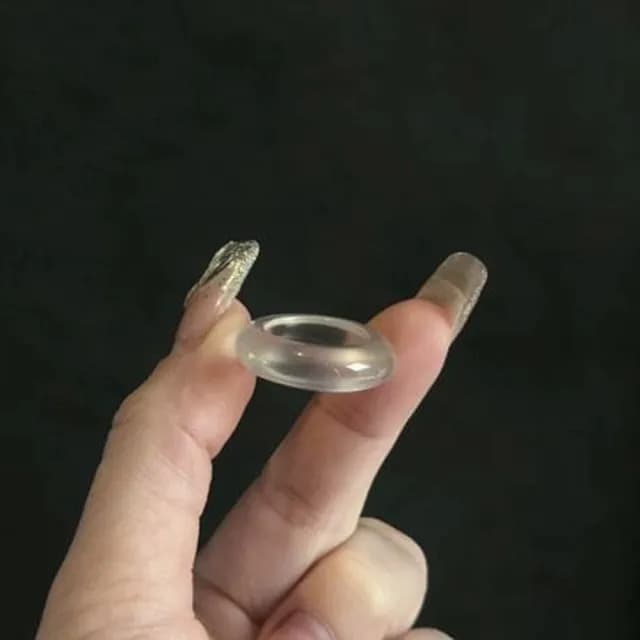 【Penny珮妮】馬達加斯加 白月光玉髓 戒指1入(母親節 送女友 情人節 生日 交換禮物 尾牙 新年 結婚)