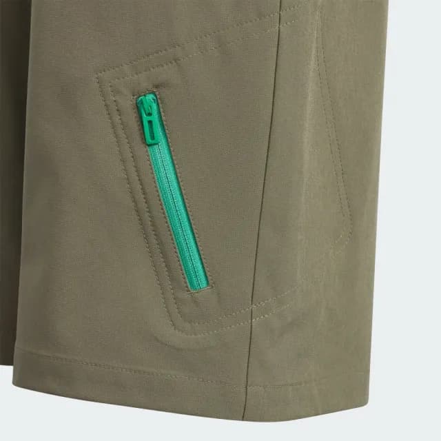 【adidas 愛迪達】運動短褲 吸濕排汗 童裝 JM7990