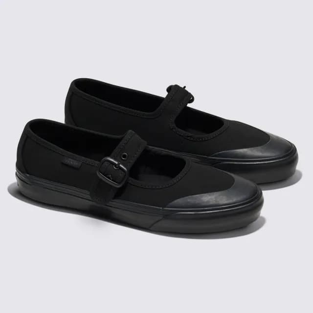 【VANS 官方旗艦】Mary Jane 黑色滑板鞋
