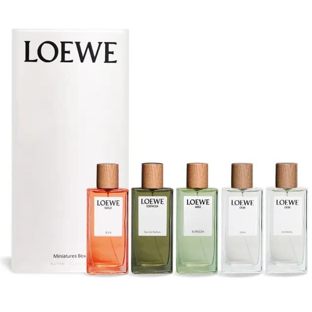 【LOEWE 羅威】迷你香氛禮盒 7mlX5(國際航空版)
