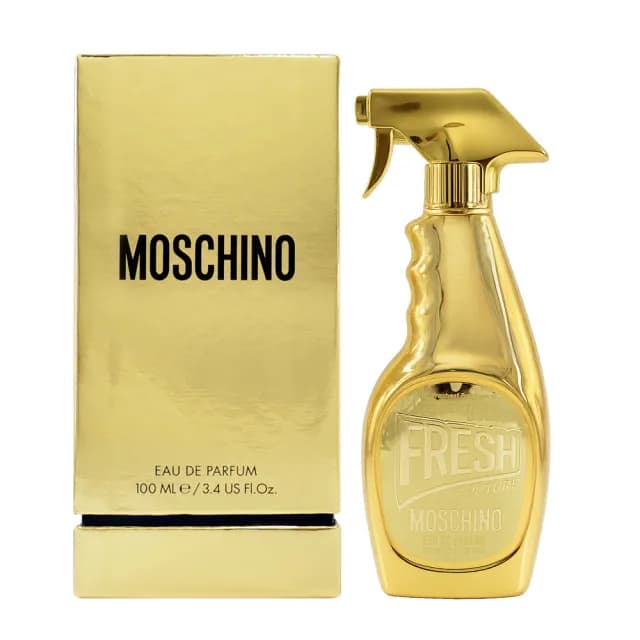 【MOSCHINO】亮金金女性淡香精 100ml(Fresh Gold 香水 平行輸入)