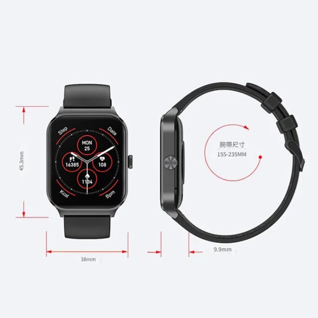 【MIVSEN】智慧型通話藍牙手錶 定位通話接聽(P58 心率運動計步 運動手錶)