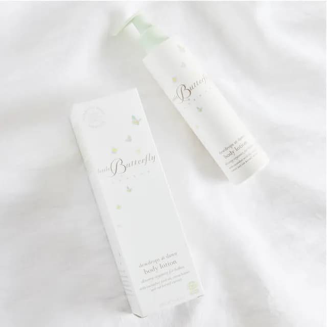 【英國倫敦小蝴蝶】晨露嬰兒身體乳液200ml/瓶(新生兒/Little Butterfly London)
