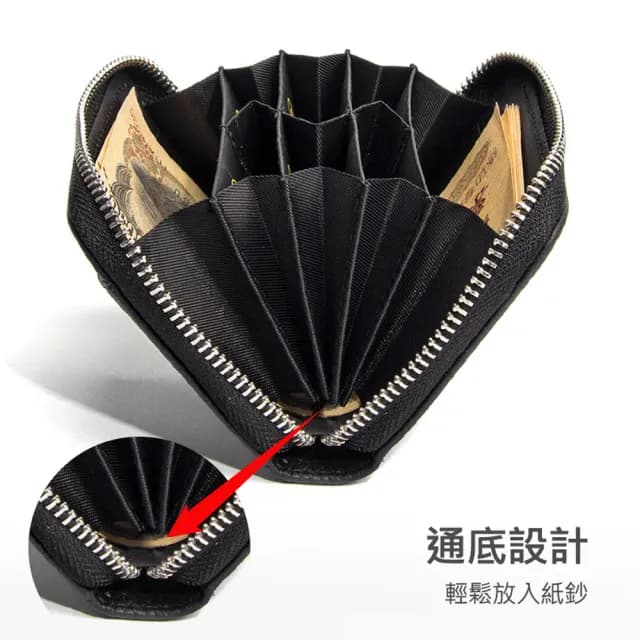 【UOLife】日幣六格零錢包(硬幣錢包/零錢包)