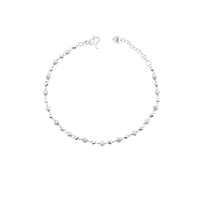 【love pt】PT950鉑金手鍊/白金手鍊 時光圓舞 搶先週年慶(鼎元珠寶 鉑金 A191)