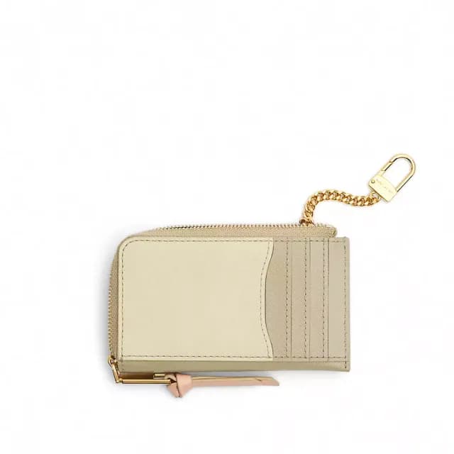 【MARC JACOBS】官方直送 SNAPSHOT 卡其拼色拉鍊式卡片錢包