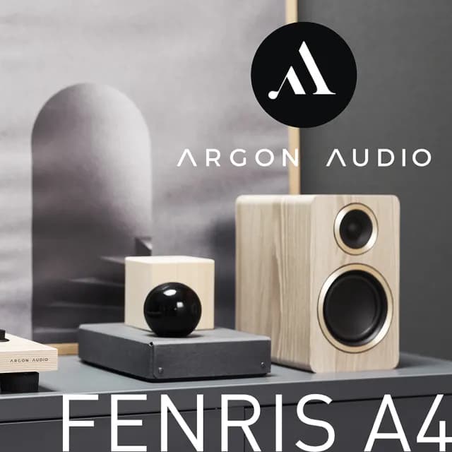 【Argon Audio】FENRIS A4(主動式 四單體獨立放大 藍牙喇叭 網路限定-仿白蠟木紋)