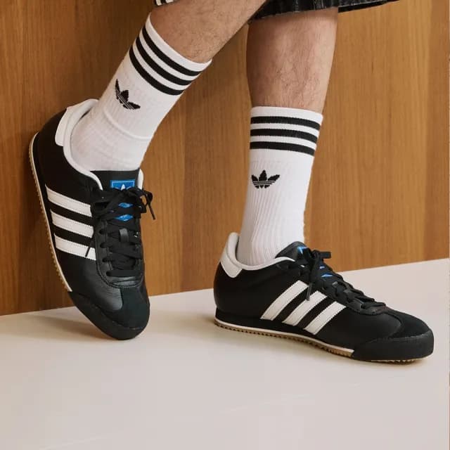 【adidas 愛迪達】K74 休閒鞋 運動鞋 皮革鞋面 三葉草LOGO 男鞋/女鞋(多款任選)