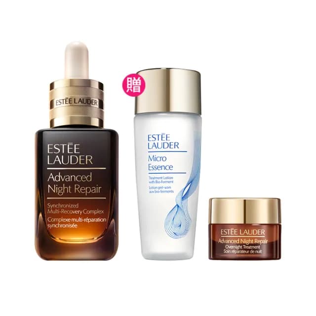 【Estee Lauder 雅詩蘭黛】特潤超導全方位修護露50ml(No.1小棕瓶 彈嫩發光/精華液/IU摯愛)