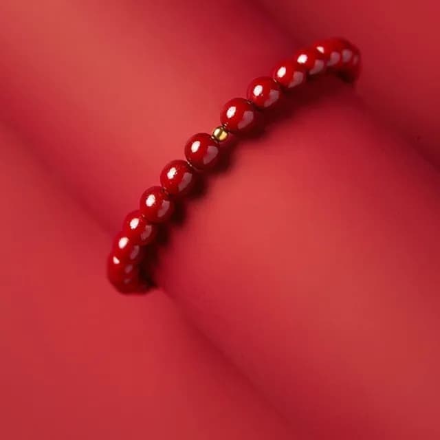 【Penny珮妮】999黃金迷你金珠 紫金砂6mm 手鍊(母親節 送女友 情人節 生日 交換禮物 尾牙 新年 結婚)