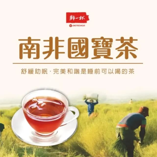 【鮮一杯】南非國寶茶茶包(2.5gx50入x4盒)