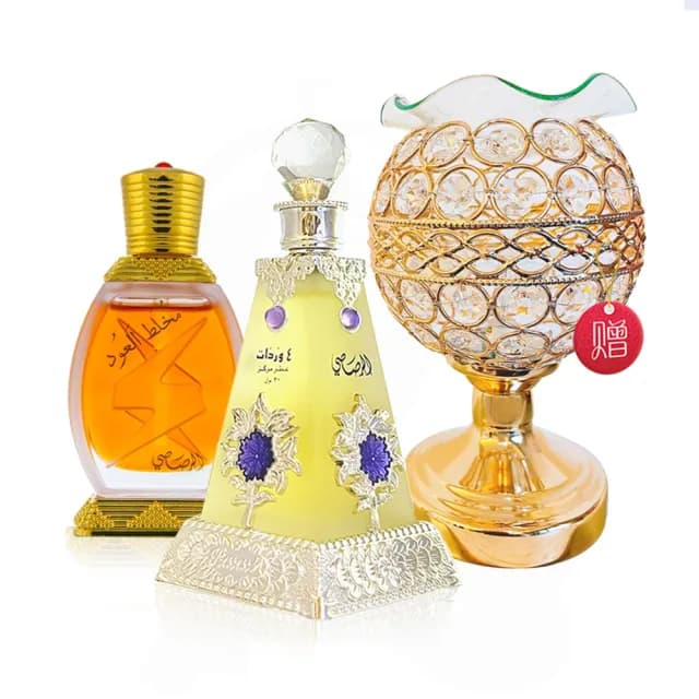 【Rasasi 拉莎斯】杜拜原裝皇室沙龍精油香露_多任選一(搭配薰香燈一滴留香三日-專櫃公司貨-)