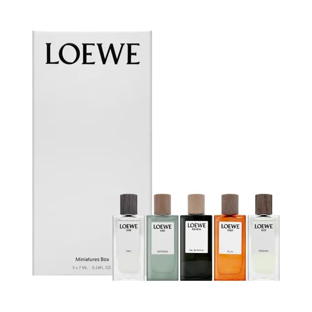 【LOEWE 羅威】迷你香氛禮盒 7ml*5(國際航空版)