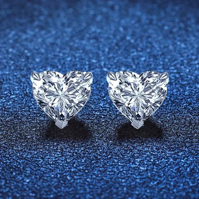 【彼夢】30分 D/VVS2 PT950鉑金 花式鑽石耳環多款選(高規格花式切割培育鑽石)