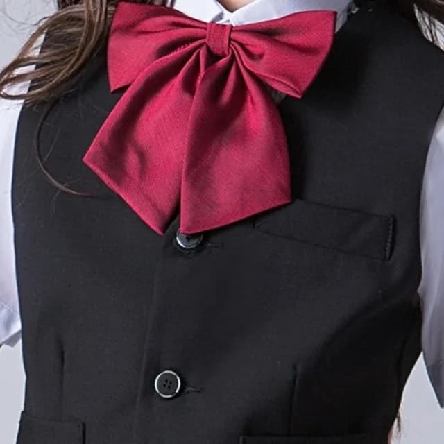 【橘魔法】質感緞帶大蝴蝶可調領結(婚禮 小禮服 禮服 洋裝 兒童 女童 花童 西裝 表演 童裝  童裝)