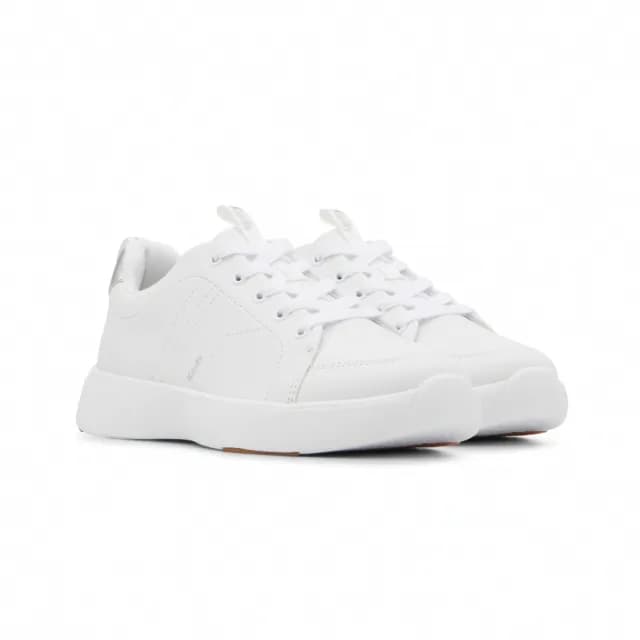【Keds】BLISSWALK LACE PU 機能輕量化健走鞋 冰川白(WF68501 皮革 休閒鞋 健走鞋 輕量 運動鞋)