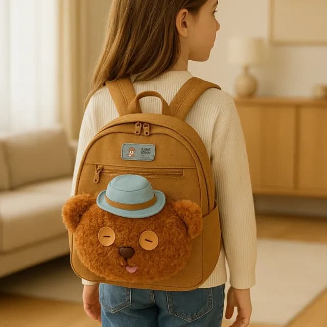 【MINIONS 小小兵】正版授權周邊TIM熊提姆熊系列後背包雙肩包(女友兒童兒子女兒生日交換聖誕禮物)