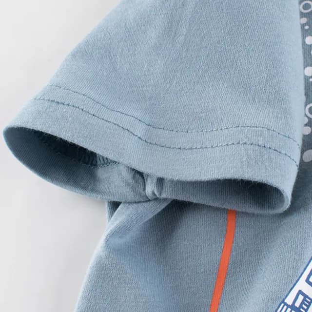 【橘魔法】海底淺水薄款純棉短袖上衣(夏裝 男童 童裝 兒童 中童 T恤)