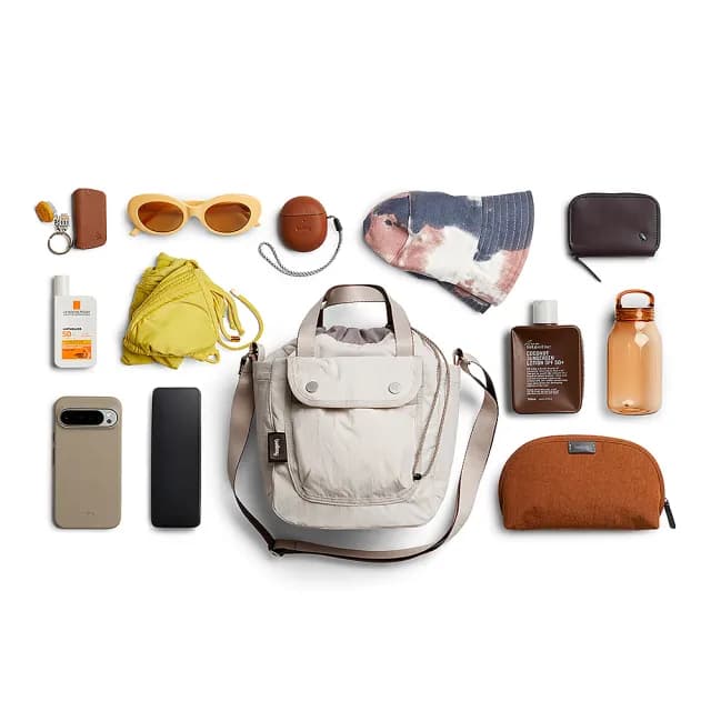 【Bellroy】束口收納水桶包9L 旅行包 側背包 手提袋 肩背包 禮物 送禮 推薦(燕麥白)