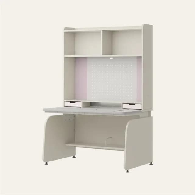 【iloom 怡倫家居】LINKI PLUS 1200型 4層智能型書桌組 螢幕架款(含LED 4色 可加購延伸桌/門板)