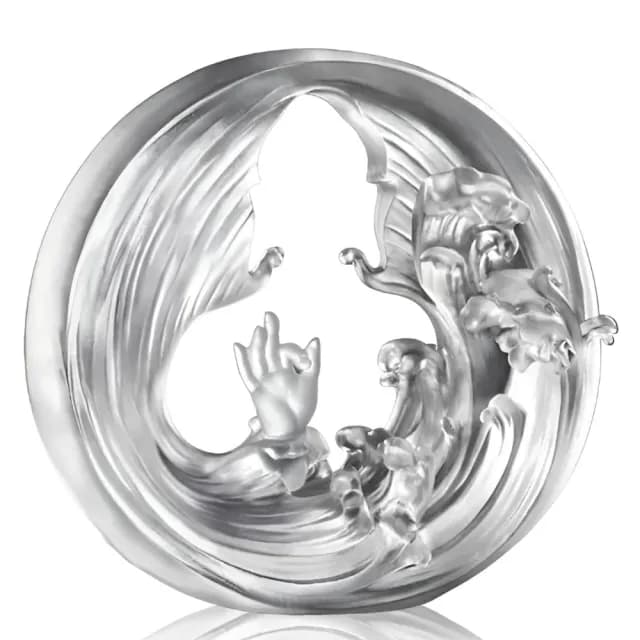 【琉璃工房】澄明我心 釋迦牟尼佛 入厝禮/伴手禮(入厝禮/開業禮物/退休/轉任/感謝)