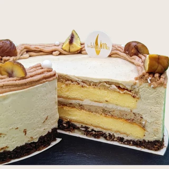 【貝蕾麥麥】栗子伯爵(#生日蛋糕#栗子#伯爵茶#好吃蛋糕)