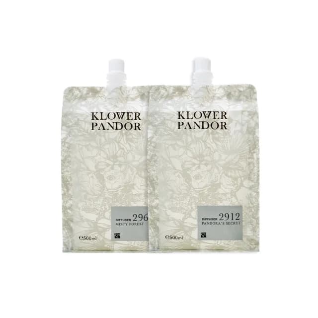 【KLOWER PANDOR】KP記憶香氛 沉浸式空間擴香補充包500ml-2入組(多款任選)