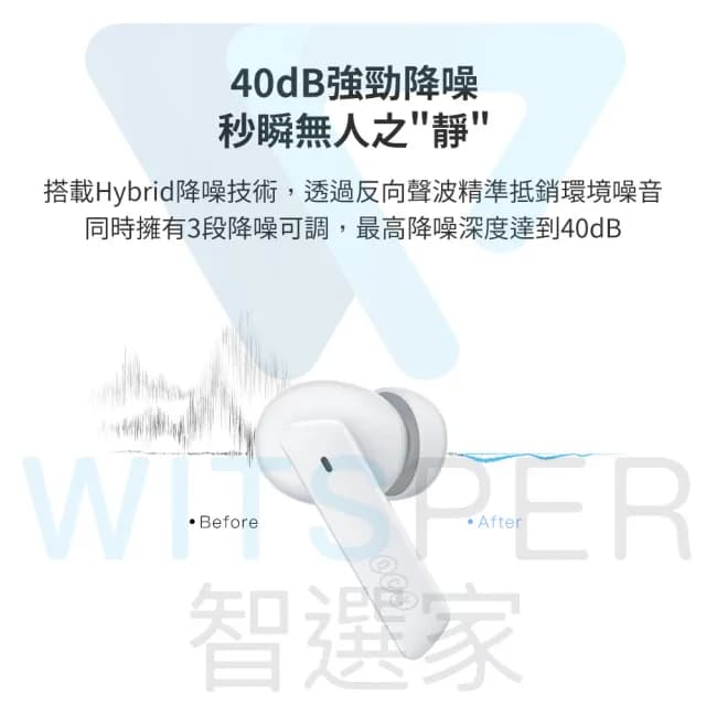 【QCY】Melobuds ANC主動降噪真無線藍牙耳機 HT05(入耳 身歷其靜)